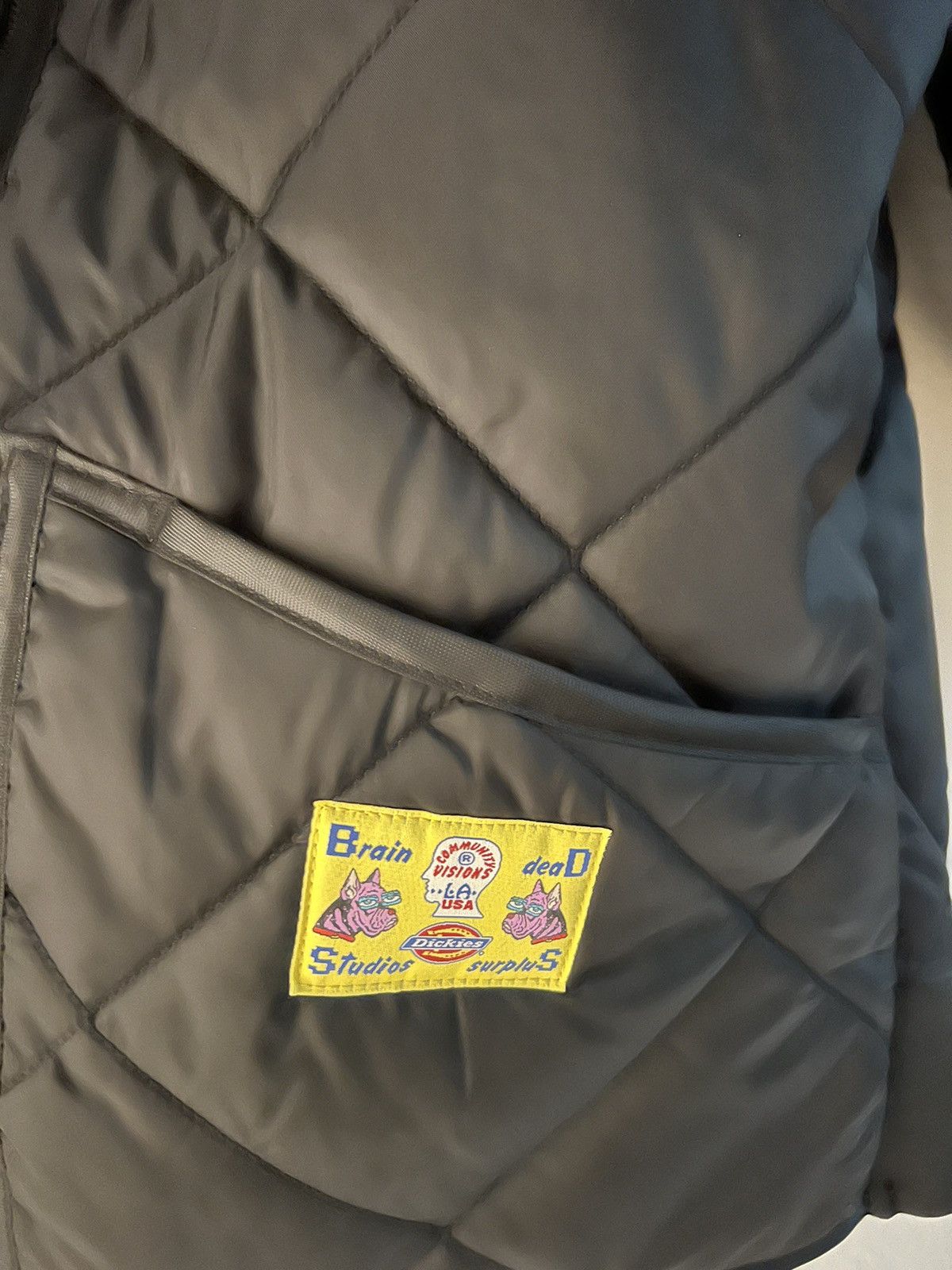 Brain Dead × Dickies BRAIN DEAD x DICKIES CHENILLE PATCH QUILTED BOMBER JACKET Size US S / EU 44-46 / 1 - 4 Thumbnail