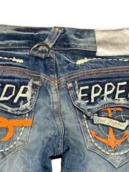If Six Was Nine Vintage RedPepper Flare Bootcut Jeans Size 30" / US 8 / IT 44 - 4 Thumbnail