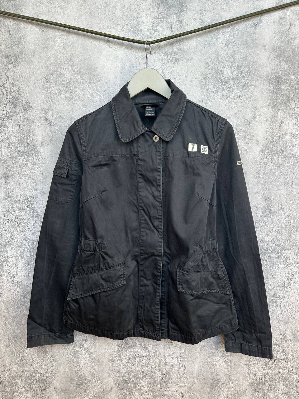 Diesel Diesel Y2K Utility Safari Jacket Shirt Black Cotton Military Size M / US 6-8 / IT 42-44 - 1 Thumbnail