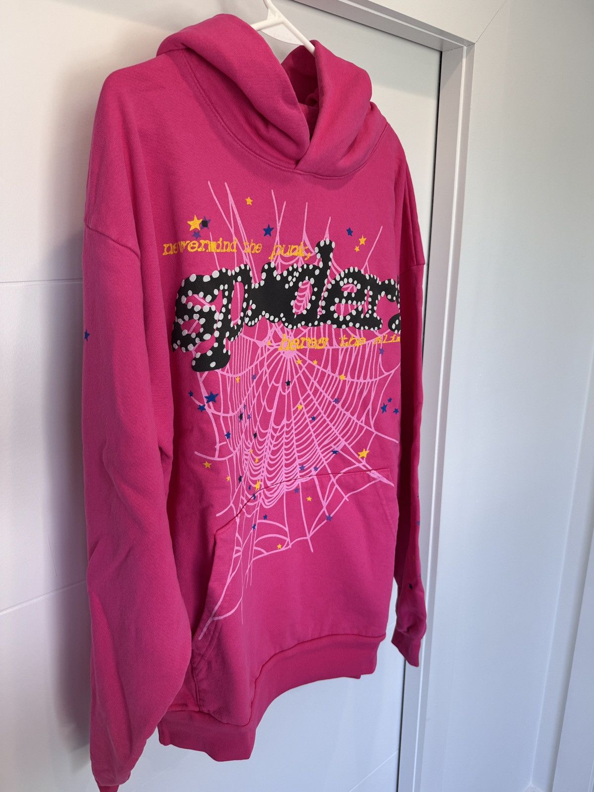 Sp5der Sp5der P*nk V2 Hoodie Size XL Punk Pink Size US XL / EU 56 / 4 - 2 Thumbnail