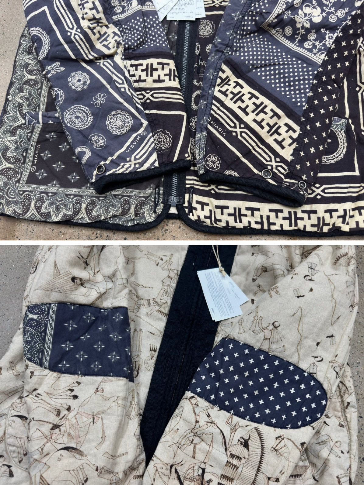 Visvim Visvim ict iris jkt bandana（reversible），size4 Size US XL / EU 56 / 4 - 7 Thumbnail