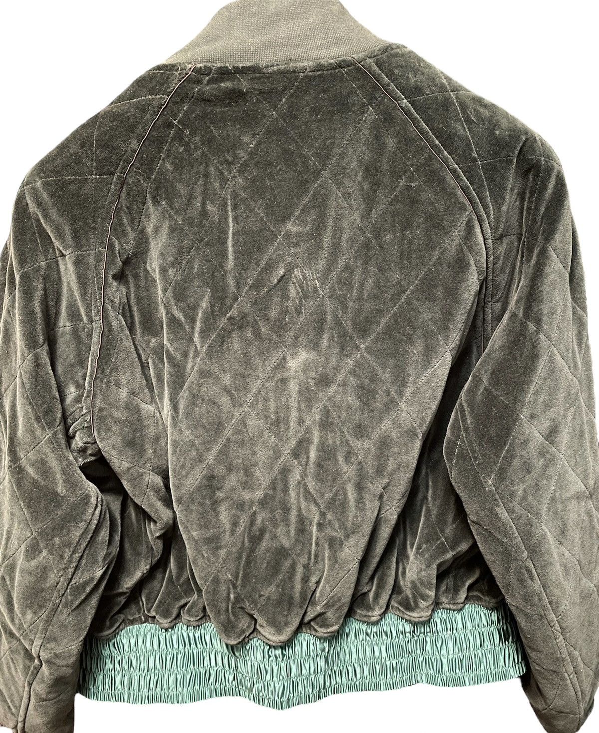Haider Ackermann 🔥Brand New🔥Quilted Velvet Bomber Jacket Size US XS / EU 42 / 0 - 3 Thumbnail