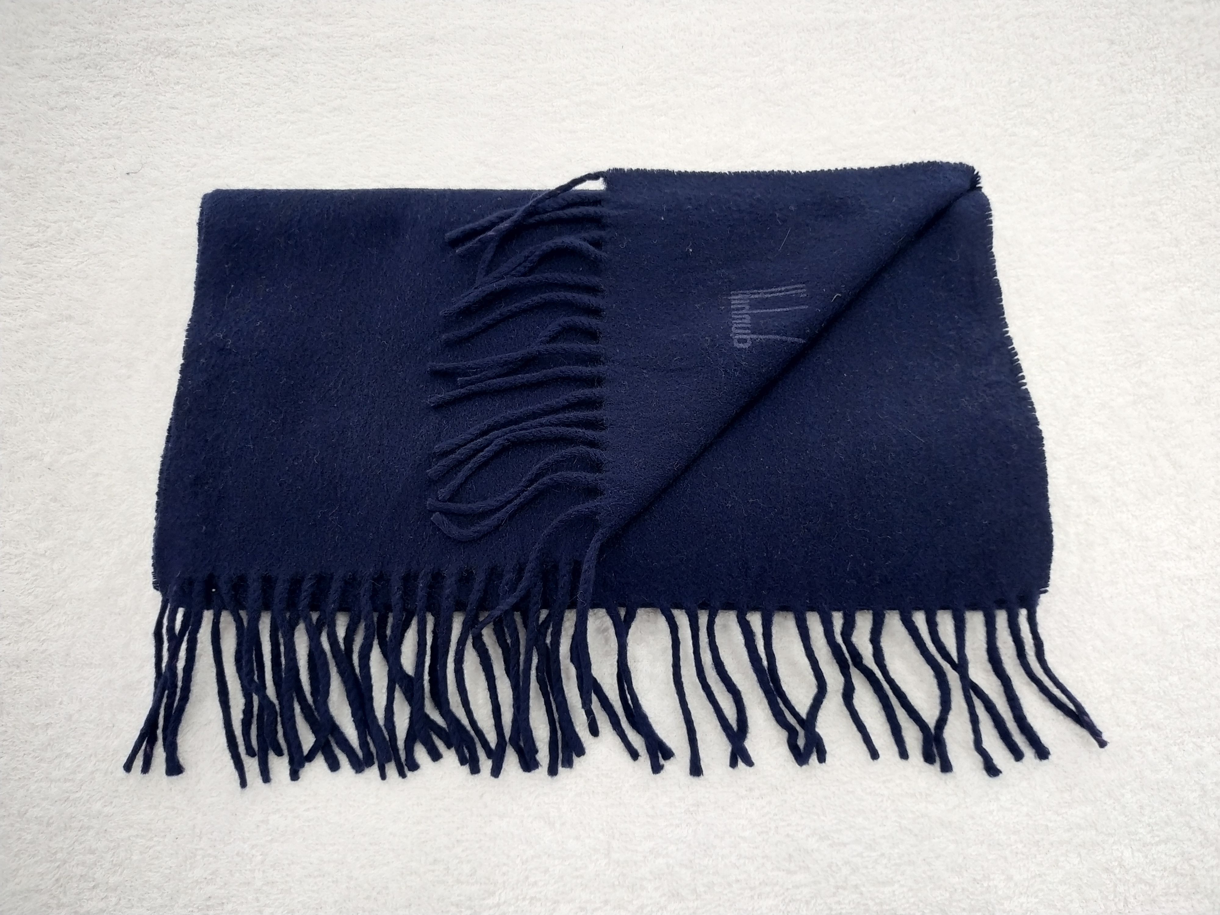 Alfred Dunhill Vintage Dunhill Wool Scarf/Muffler/Neckwear MF025 Size ONE SIZE - 3 Thumbnail
