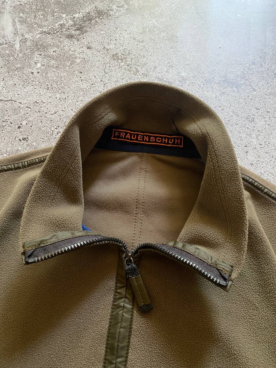 Frauenschuh × Vintage VINTAGE FRAUENSCHUH ZIP NYLON FLEECE JACKET LIMITED EDITION Size M / US 6-8 / IT 42-44 - 4 Thumbnail
