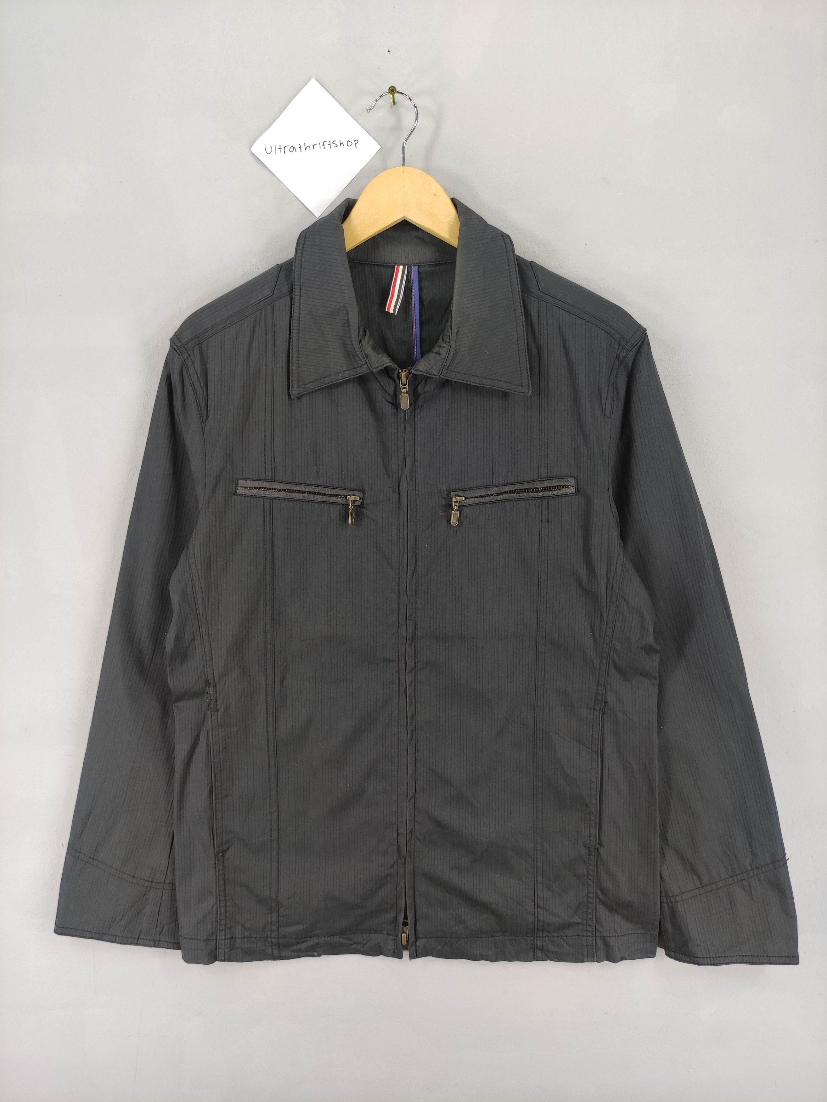 Japanese Brand Vintage A.v.v Homme Jacket Zipper Size US M / EU 48-50 / 2 - 1 Thumbnail