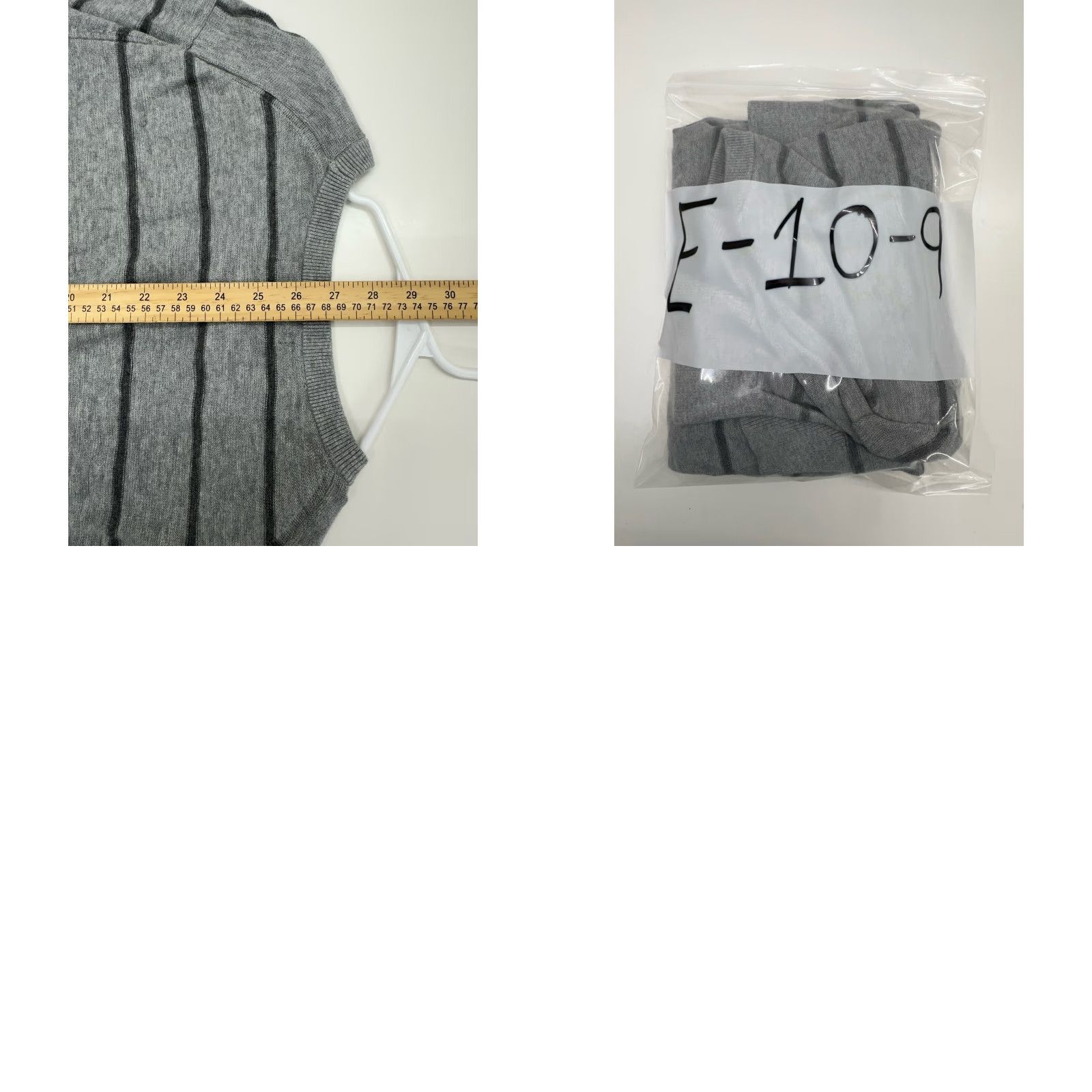 Banana Republic Banana Republic Mens Sweater XL Gray Striped Round Neck Cotton Slub Pullover Knit Regular Size US XL / EU 56 / 4 - 8 Thumbnail