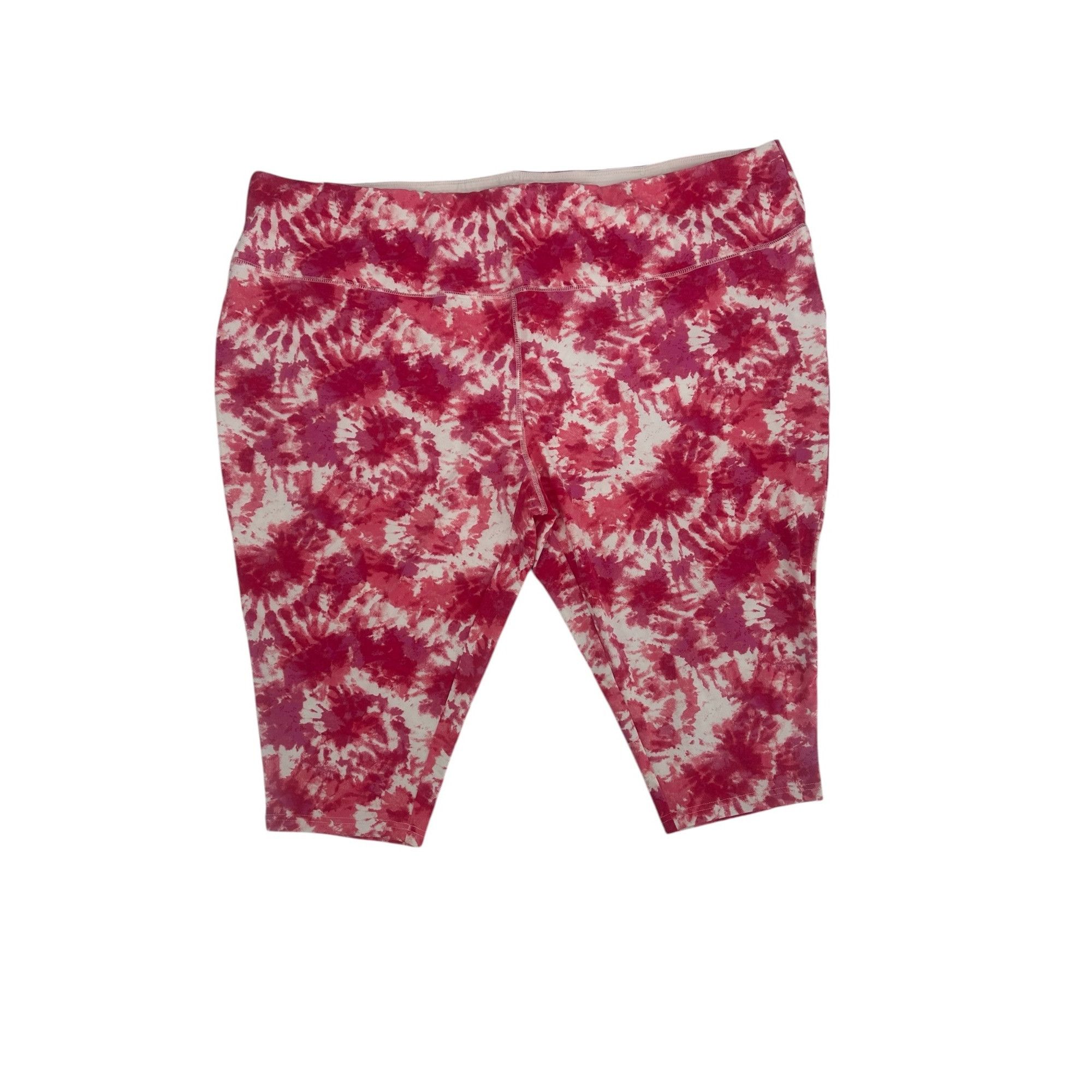 Other Kim Gravel Shorts - Pink Tie Dye Biker NWOT - Size 4XP Size 36" / US 14 / IT 50 - 2 Thumbnail