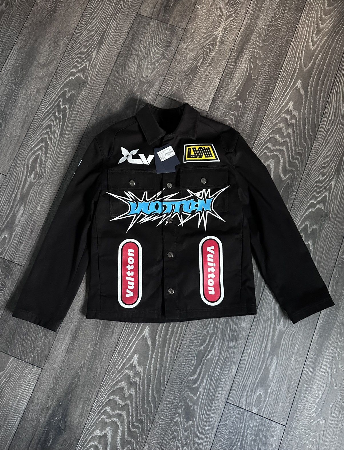 Louis Vuitton louis vuitton racing urban logos denim jacket Size US S / EU 44-46 / 1 - 1 Thumbnail