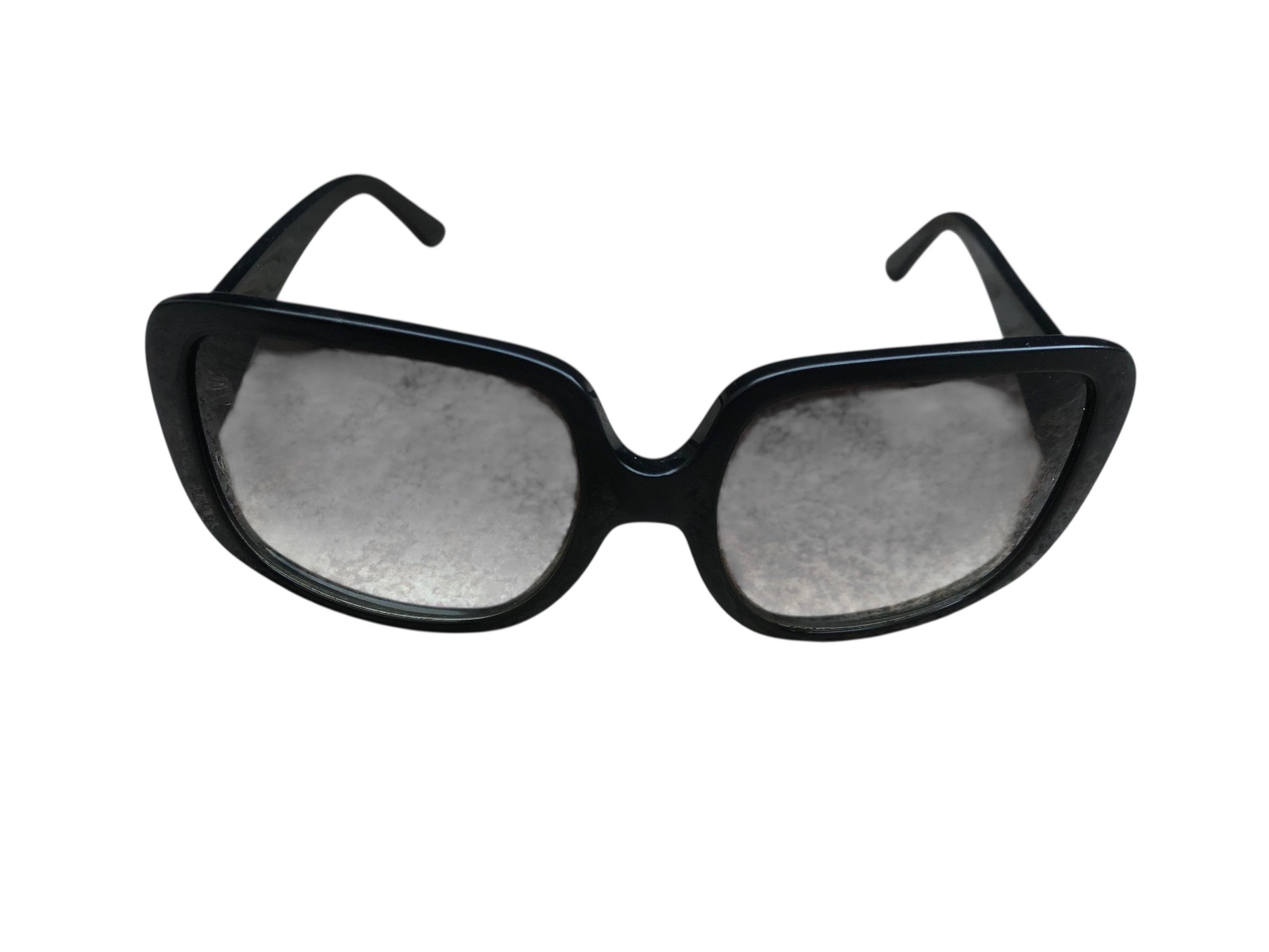 Cartier 💯Vintage CARTIER PARIS 140 Black Sunglasses CC Logo Square Size ONE SIZE - 4 Thumbnail