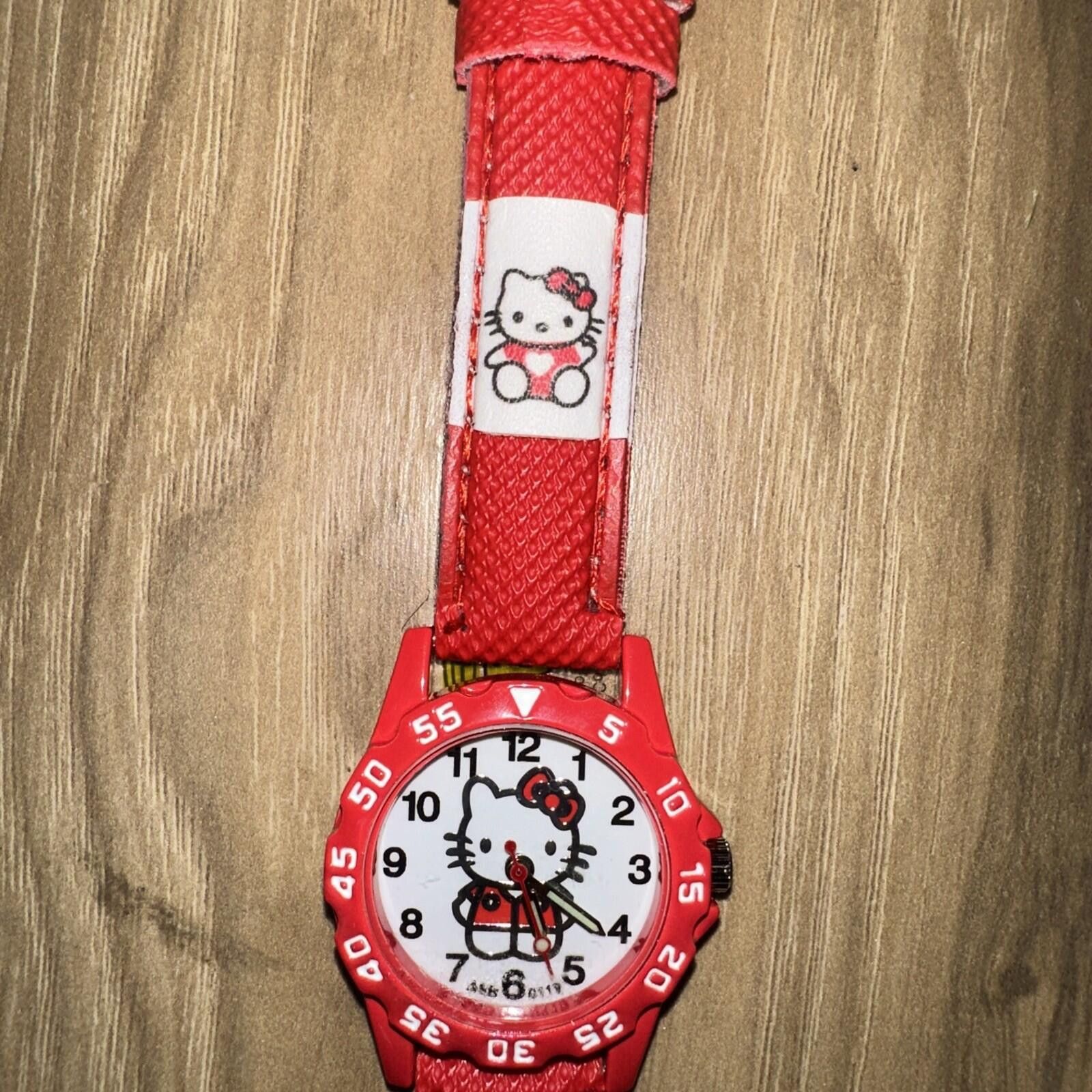 The Unbranded Brand Hello Kitty Red Watch BRAND NEW in Gift Box Size ONE SIZE - 3 Thumbnail