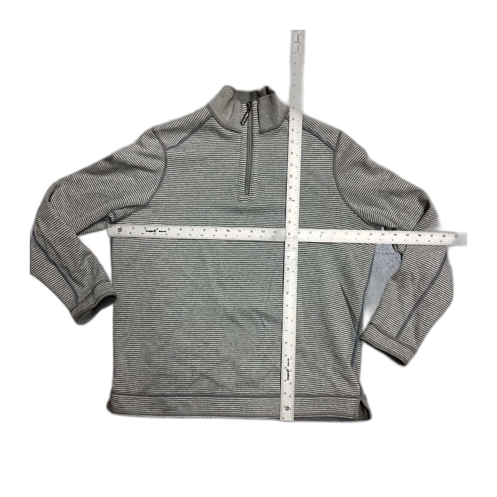 Tommy Bahama Tommy Bahama Flipshore Reversible Grey Sweater Mens Large Size US L / EU 52-54 / 3 - 3 Thumbnail
