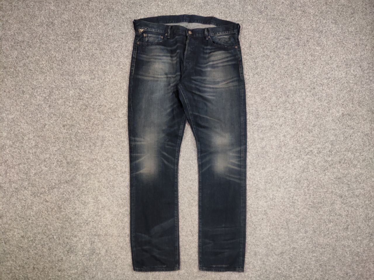 Polo Ralph Lauren Vintage Denim Supply Ralph Lauren Trendy Faded Denim Jeans Size US 36 / EU 52 - 10 Thumbnail