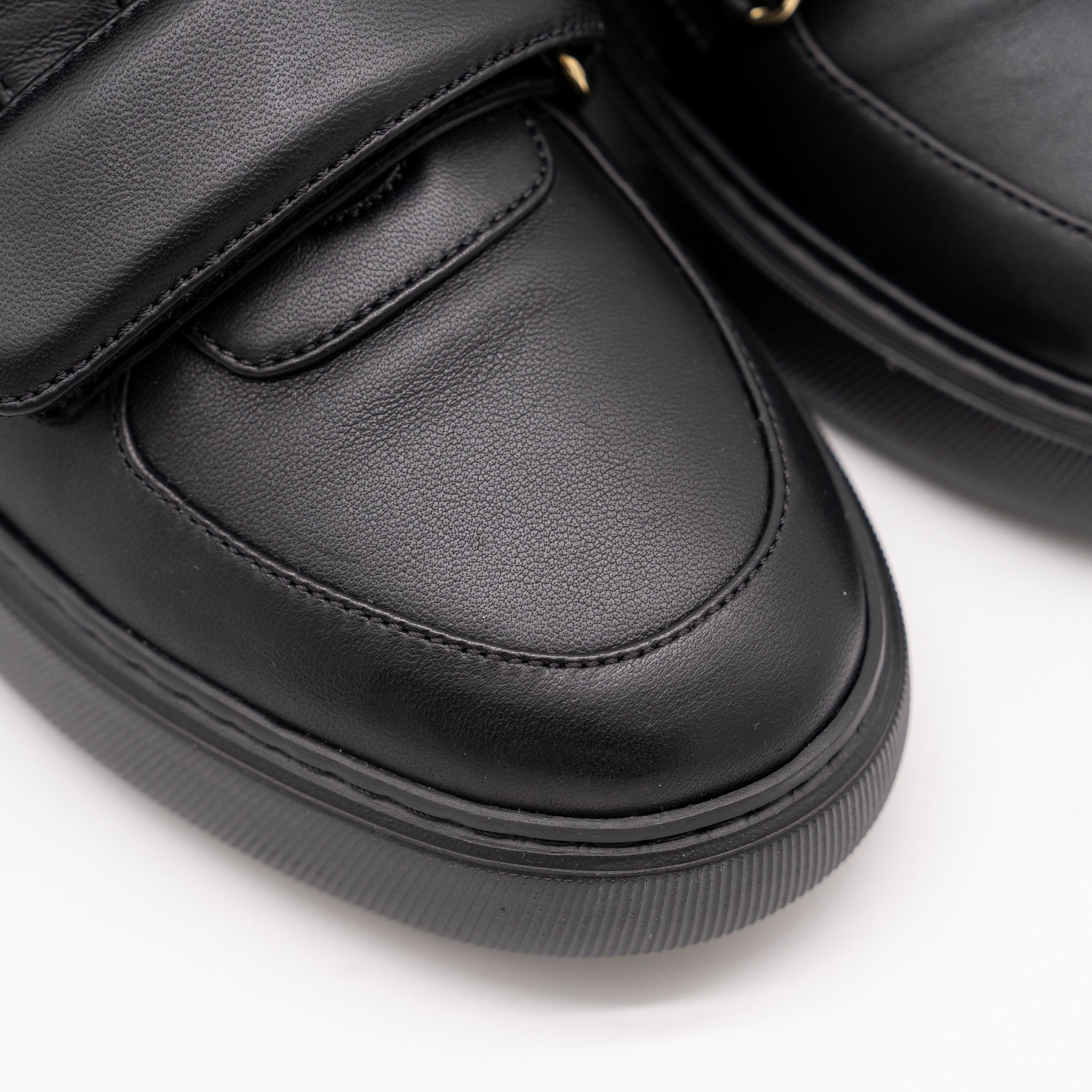 Bally 8 Bally Maylor Black Leather Sneakers Strap Size US 8 / EU 41 - 7 Thumbnail