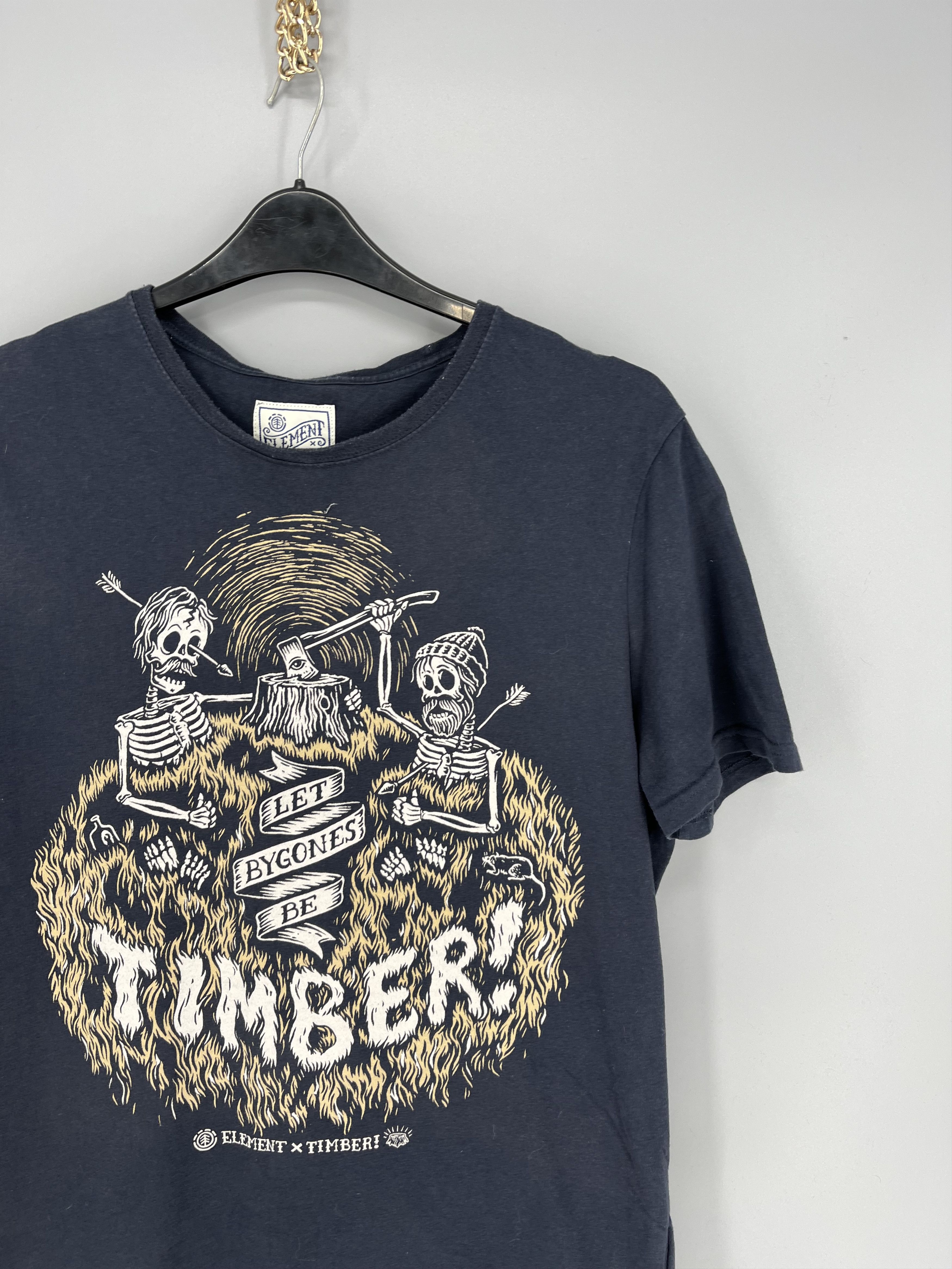 Element Vintage Y2K Element x Timber Skeletons Logo Size XL Size US XL / EU 56 / 4 - 5 Thumbnail