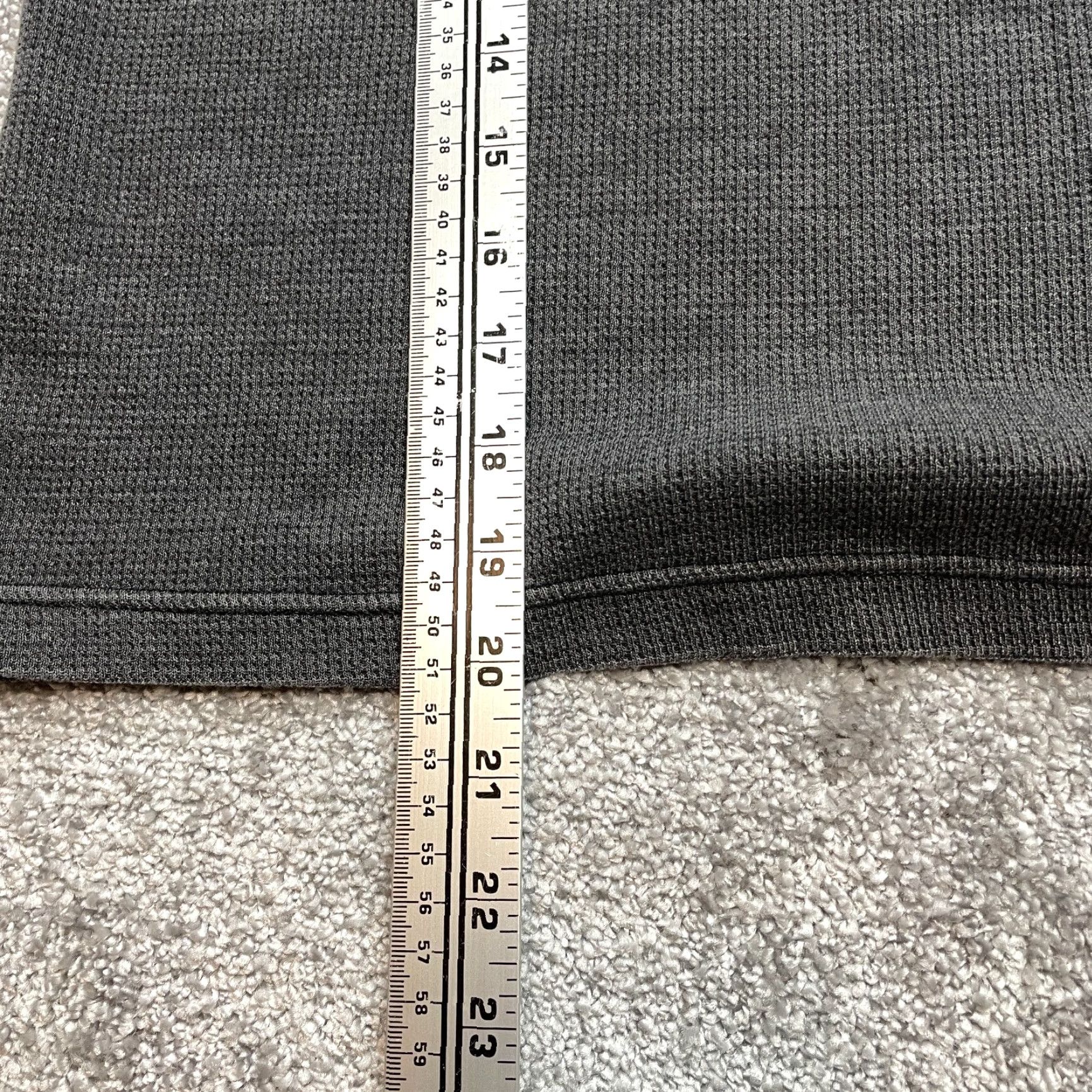 Vintage Unbranded Tank Top Shirt Womens Small Dark Gray Basic Cami Waffle Knit Shirt Size S / US 4 / IT 40 - 3 Thumbnail