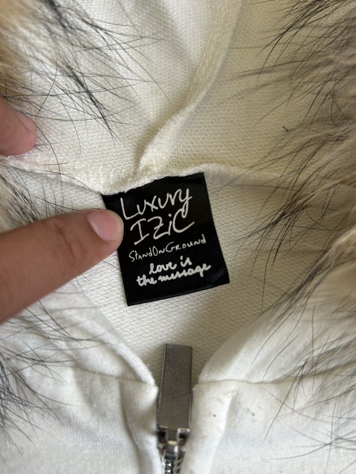 If Six Was Nine Fur hoodie luxury izic oversized skull Ifsixwasnine lgb Size US L / EU 52-54 / 3 - 9 Thumbnail