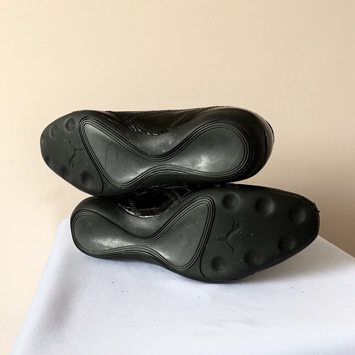 Dirk Bikkembergs Puma Glossy Black Shoes Dirk Bikkembergs Style Sneaker Size US 6 / IT 36 - 7 Thumbnail