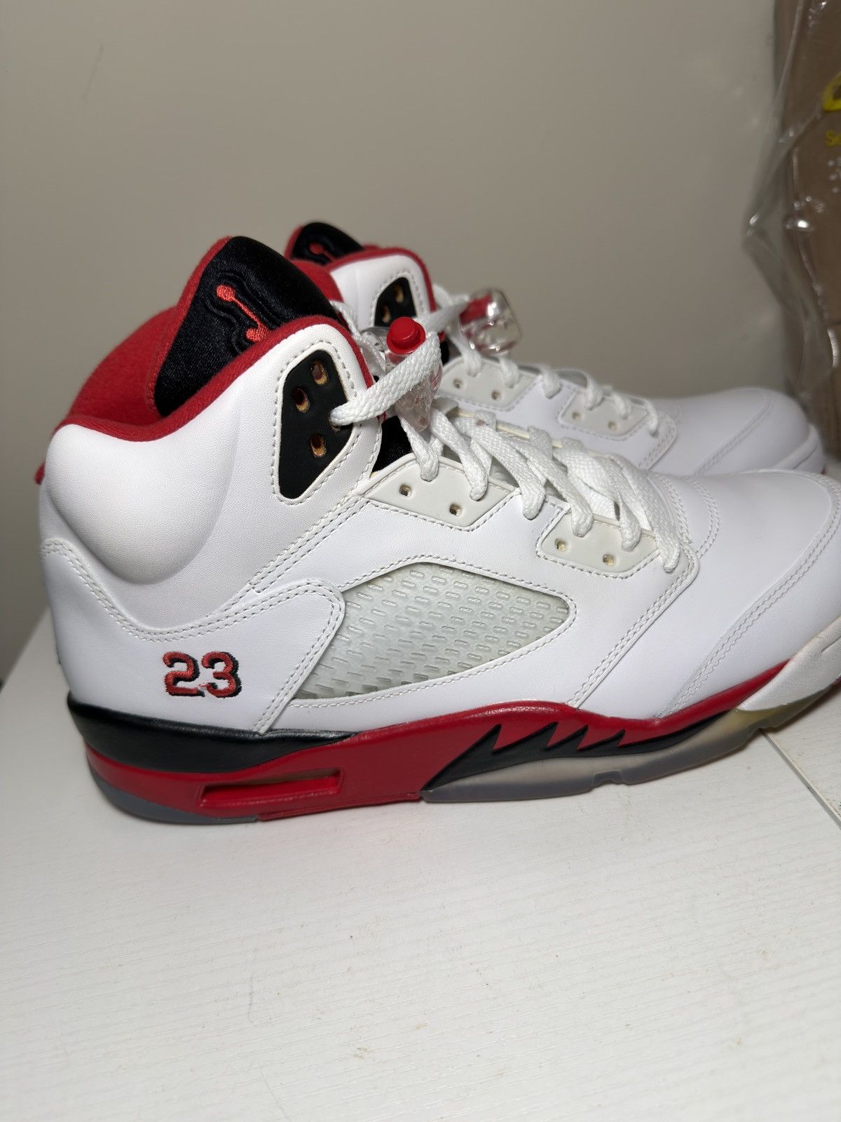 Nike Air Jordan Retro 5 “Fire Red” 2013 NEW Size US 10.5 / EU 43-44 - 7 Thumbnail