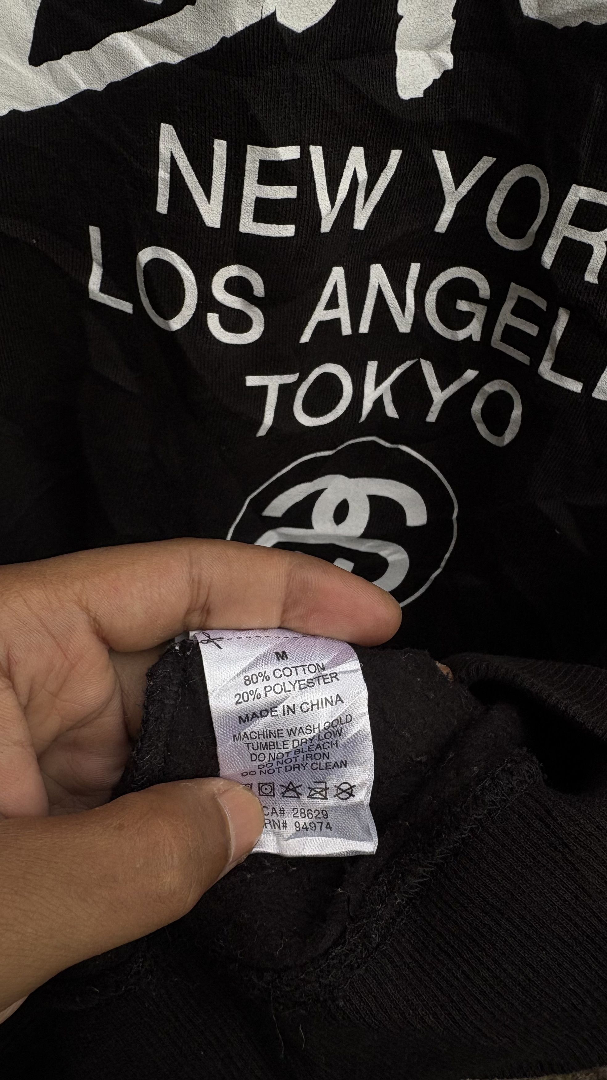 Stussy Stussy world tour sweatshirt Size US M / EU 48-50 / 2 - 8 Thumbnail