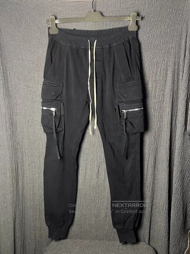 Rick Owens Rick Owens Multi-pocket Ribbon Workwear Bomb Leggings Size US 34 / EU 50 - 1 Thumbnail