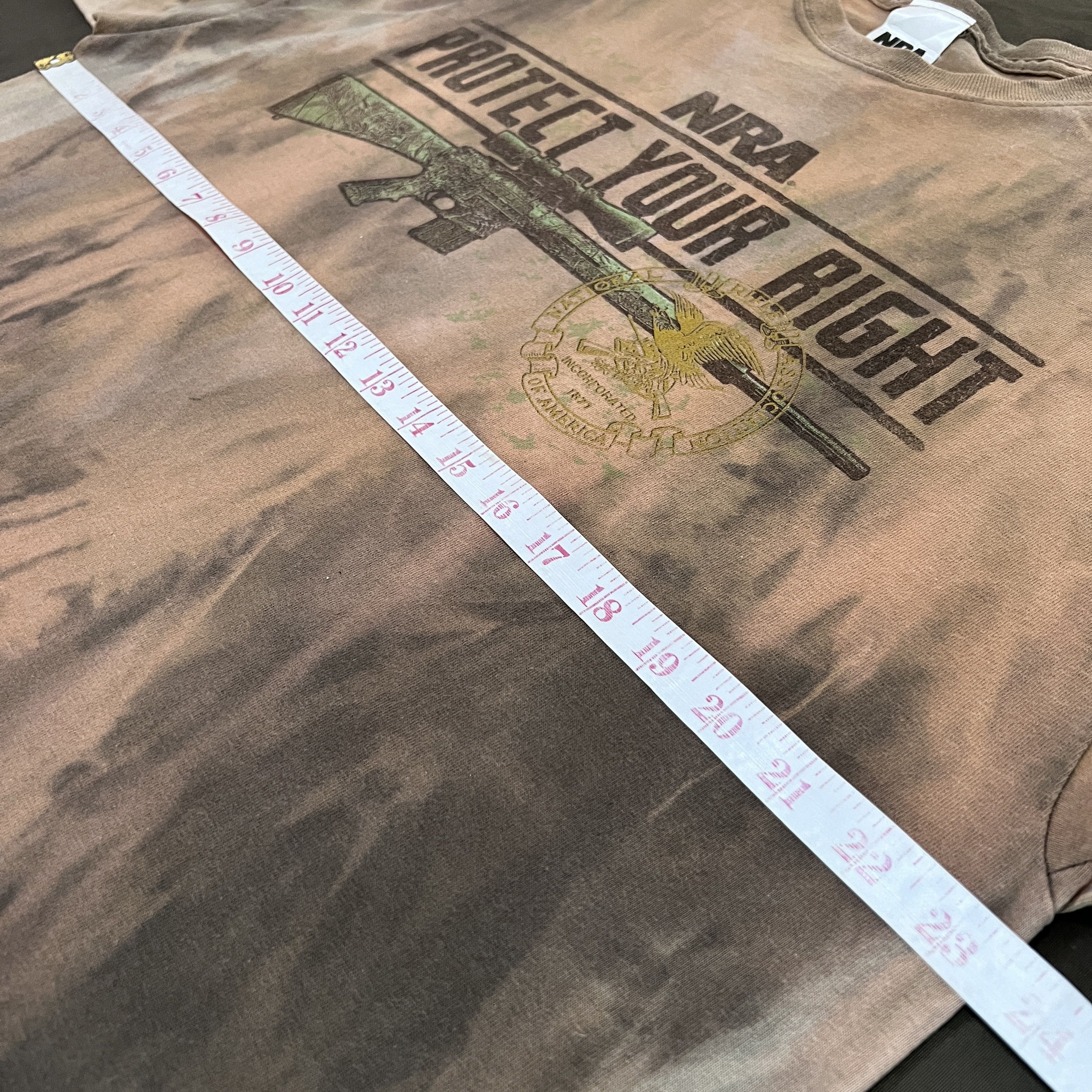 Vintage Vintage Y2K NRA Protect Your Right Promo Tee XL Gun Size US XL / EU 56 / 4 - 6 Thumbnail