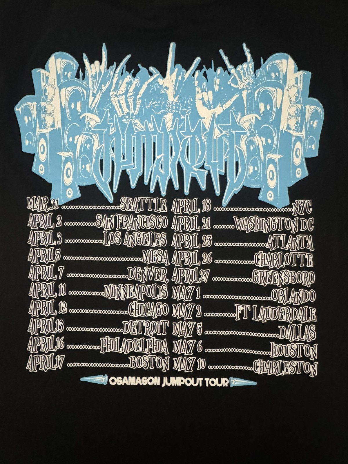 Other OsamaSon Jumpout Tour Bunny Shirt Size US S / EU 44-46 / 1 - 4 Thumbnail