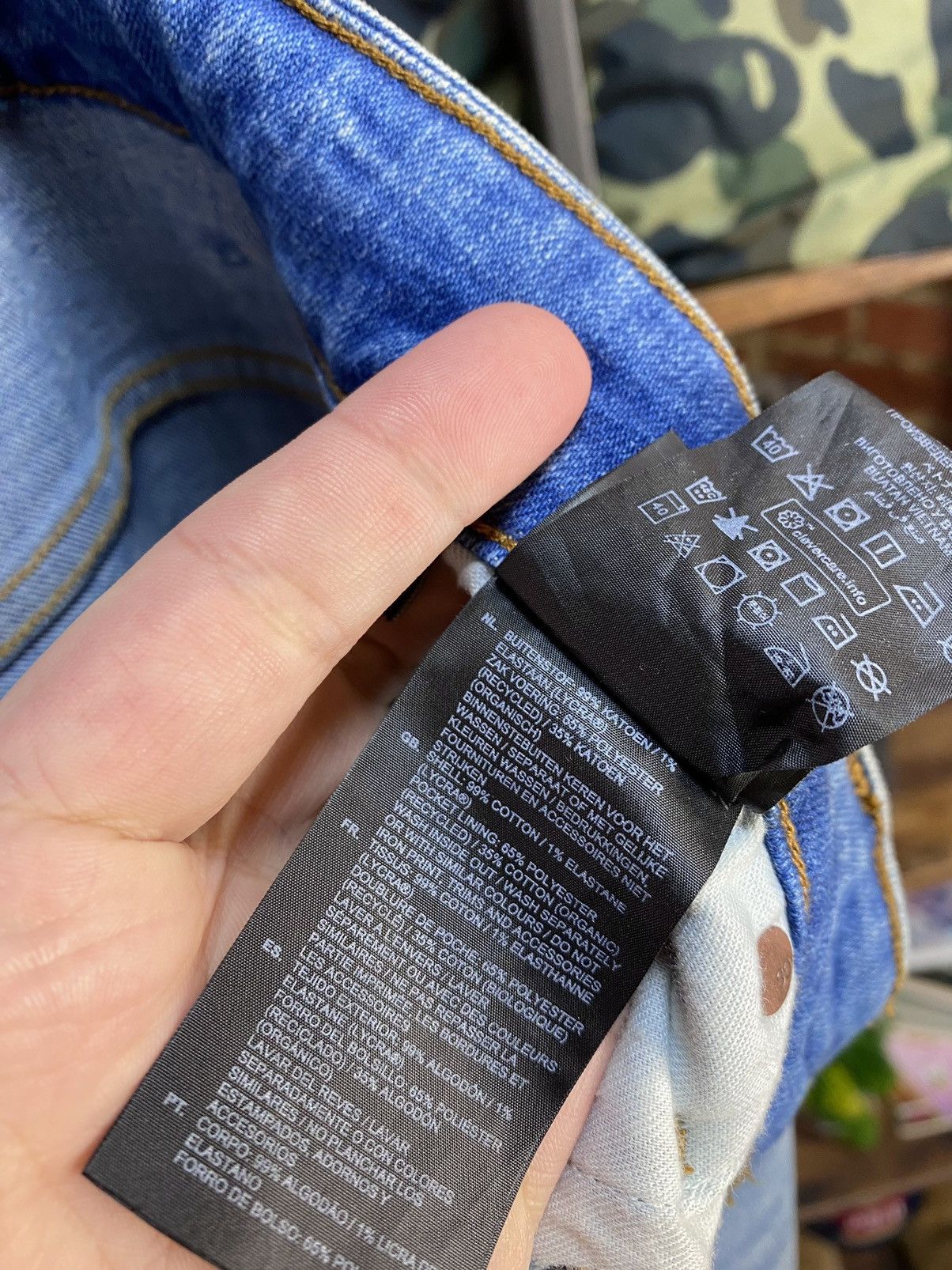 G-Star G-Star Raw Arc 3D Slim Blue Jeans Size US 31 - 19 Thumbnail