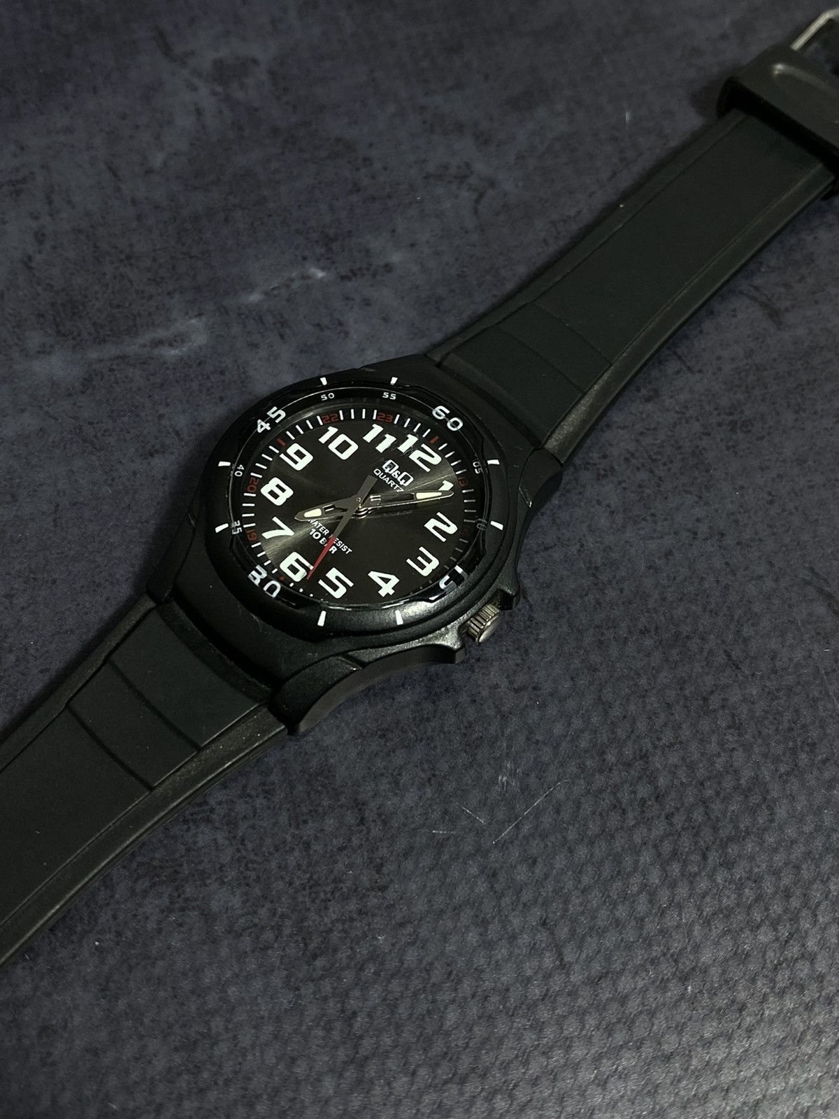 Japanese Brand × Vintage Q&Q Vintage 00s Military-Style Watch | 10BAR Water Resist Size ONE SIZE - 4 Thumbnail