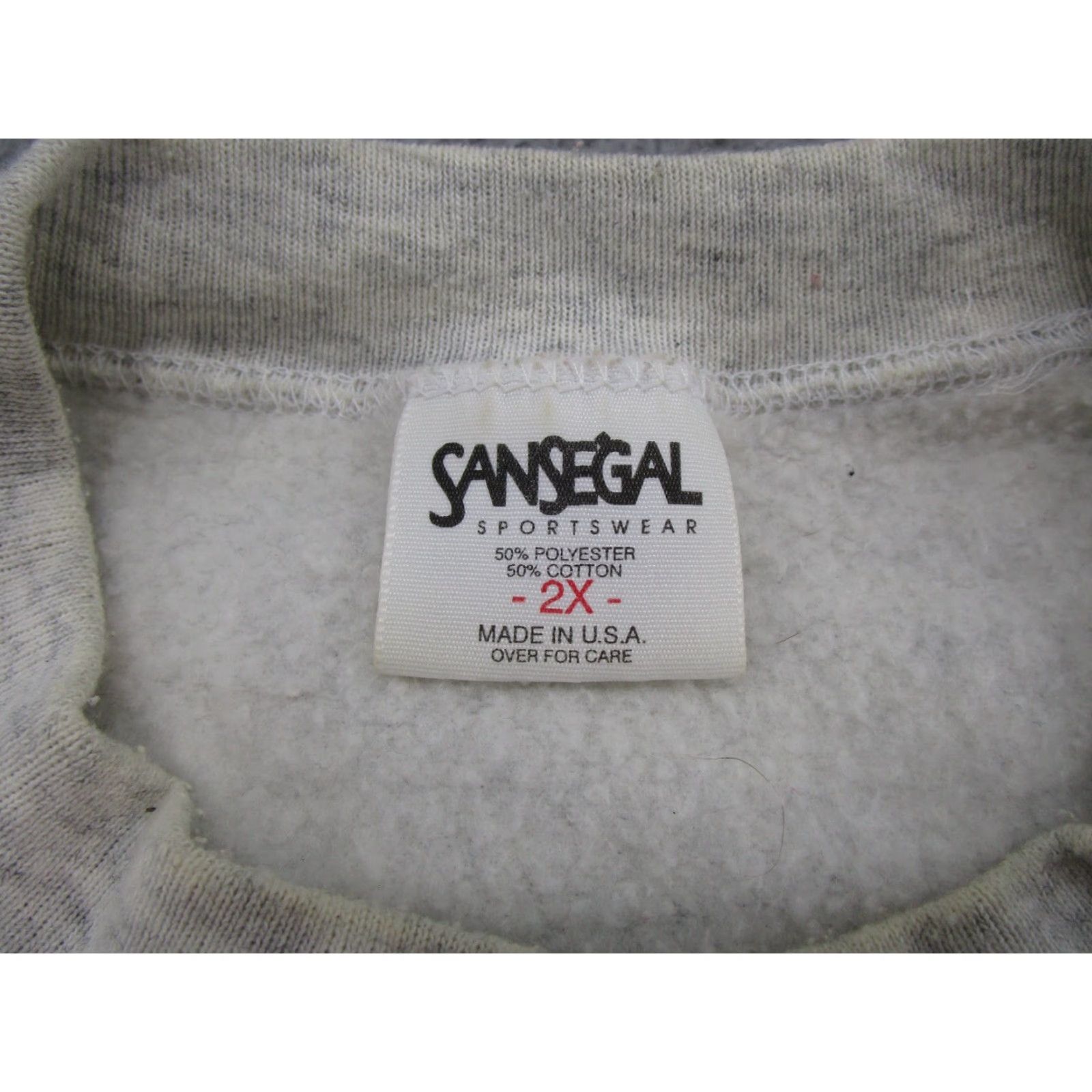 Vintage VINTAGE San Segal Sweatshirt Mt Rushmore South Dakota Nature Wrap Around SZ 2X Gray Mens Big 2X Pullover Size US XXL / EU 58 / 5 - 4 Thumbnail