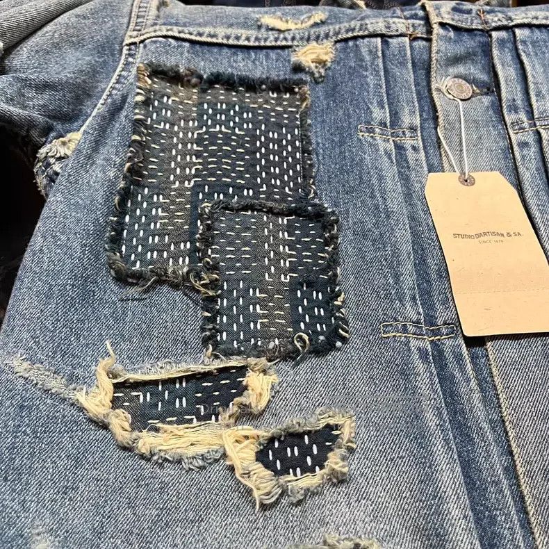 RRL Ralph Lauren RRL Ralph Lauren Piggy's discontinued denim jacket Size US L / EU 52-54 / 3 - 5 Thumbnail