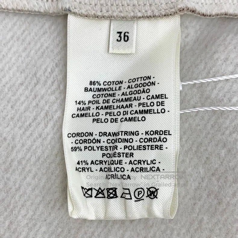 Hermes Hermes Light Brown Zouave and Dragoon Printed Cotton Draws Size 24" / US 00 / IT 34 - 6 Thumbnail
