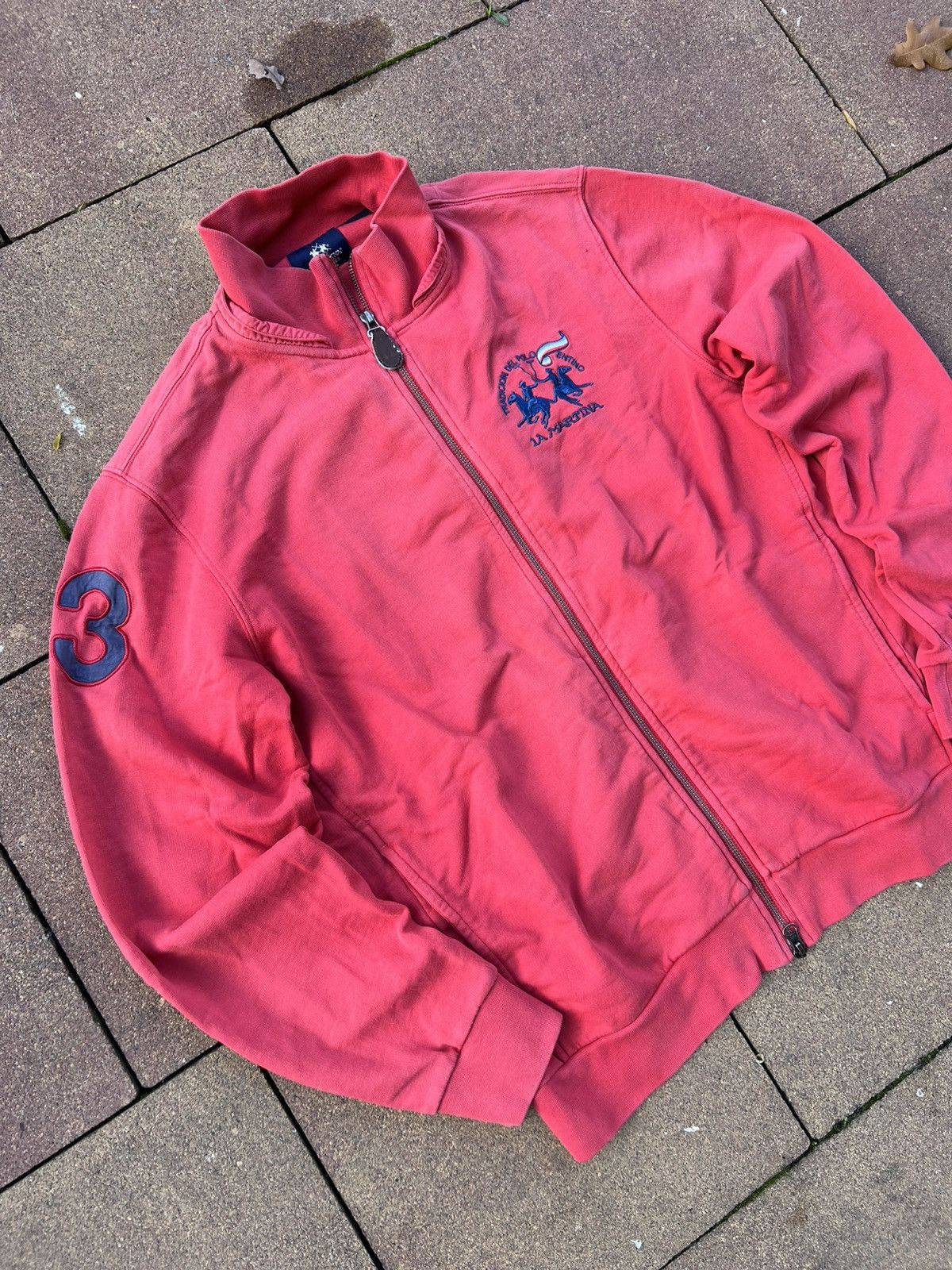 La Martina Porsche Thrashed Zip Sweatshirt Bomber La Martina polo Size US L / EU 52-54 / 3 - 4 Thumbnail