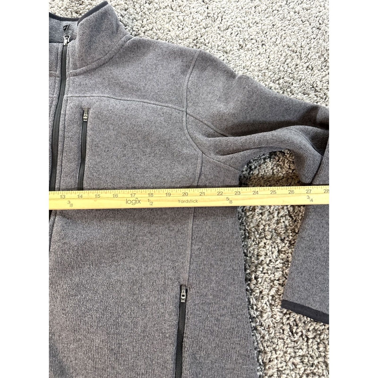Vintage LL Bean Jacket Mens Large Gray Better Sweater Fleece Outdoor ZIp Windbreaker Polyester L L Bean 291673 Size US L / EU 52-54 / 3 - 3 Thumbnail