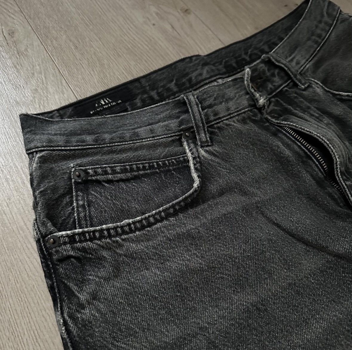 Other Zara Baggy Fit Jeans BLACK Size US 32 / EU 48 - 2 Thumbnail