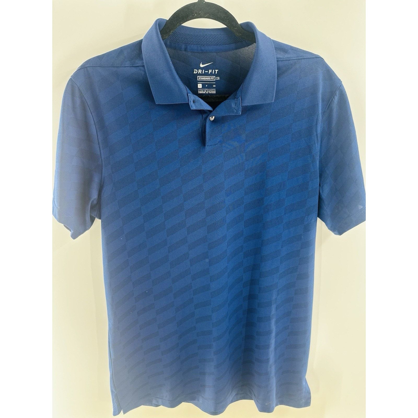 Nike Nike Mens Golf Dri-Fit Navy Blue Short Sleeve Polo Blue Size US S / EU 44-46 / 1 - 2 Thumbnail