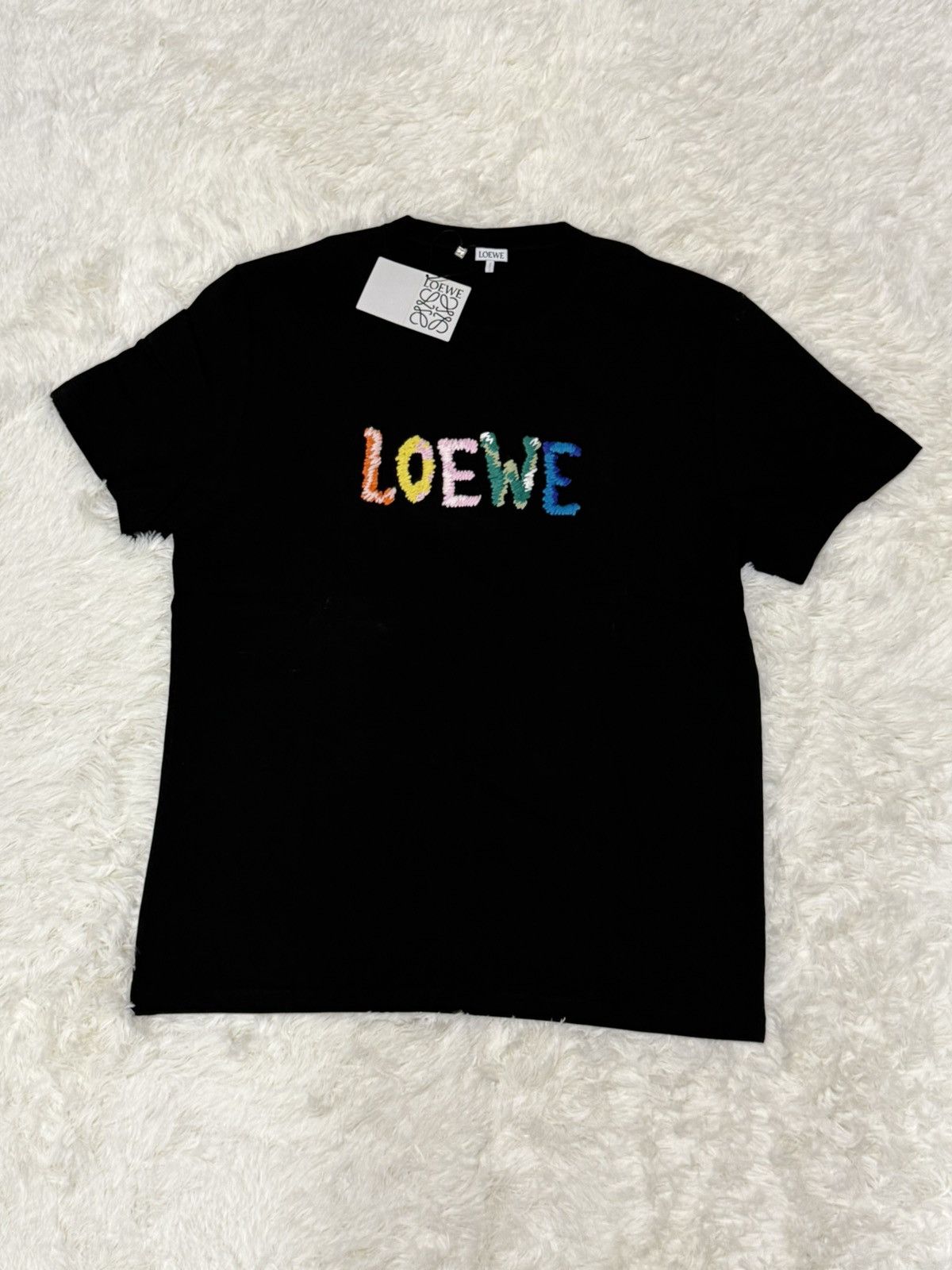 Loewe Loewe Black T-shirt Size US L / EU 52-54 / 3 - 2 Thumbnail