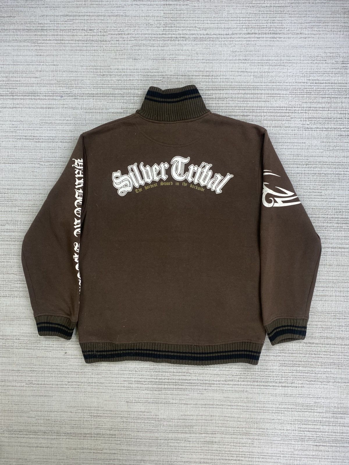 Bullet Noise Vintage Bullet Noise Silver Tribal Japanese Brand Jacket Size US M / EU 48-50 / 2 - 2 Thumbnail