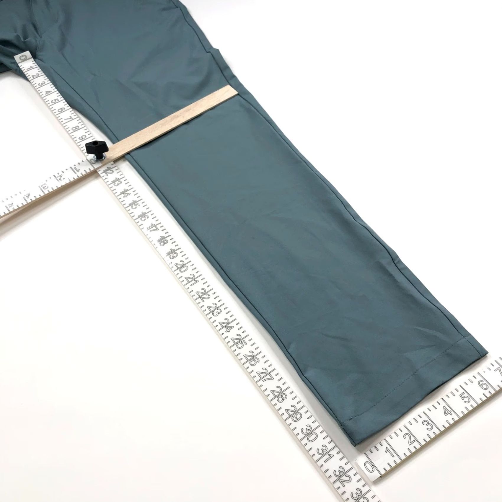 Vintage Greg Norman Performance Chino Pants Blue Green Slim? Regular 32 Inseam 31" Belt Loops Front Flat Front Pockets Mens Size US 32 / EU 48 - 4 Thumbnail