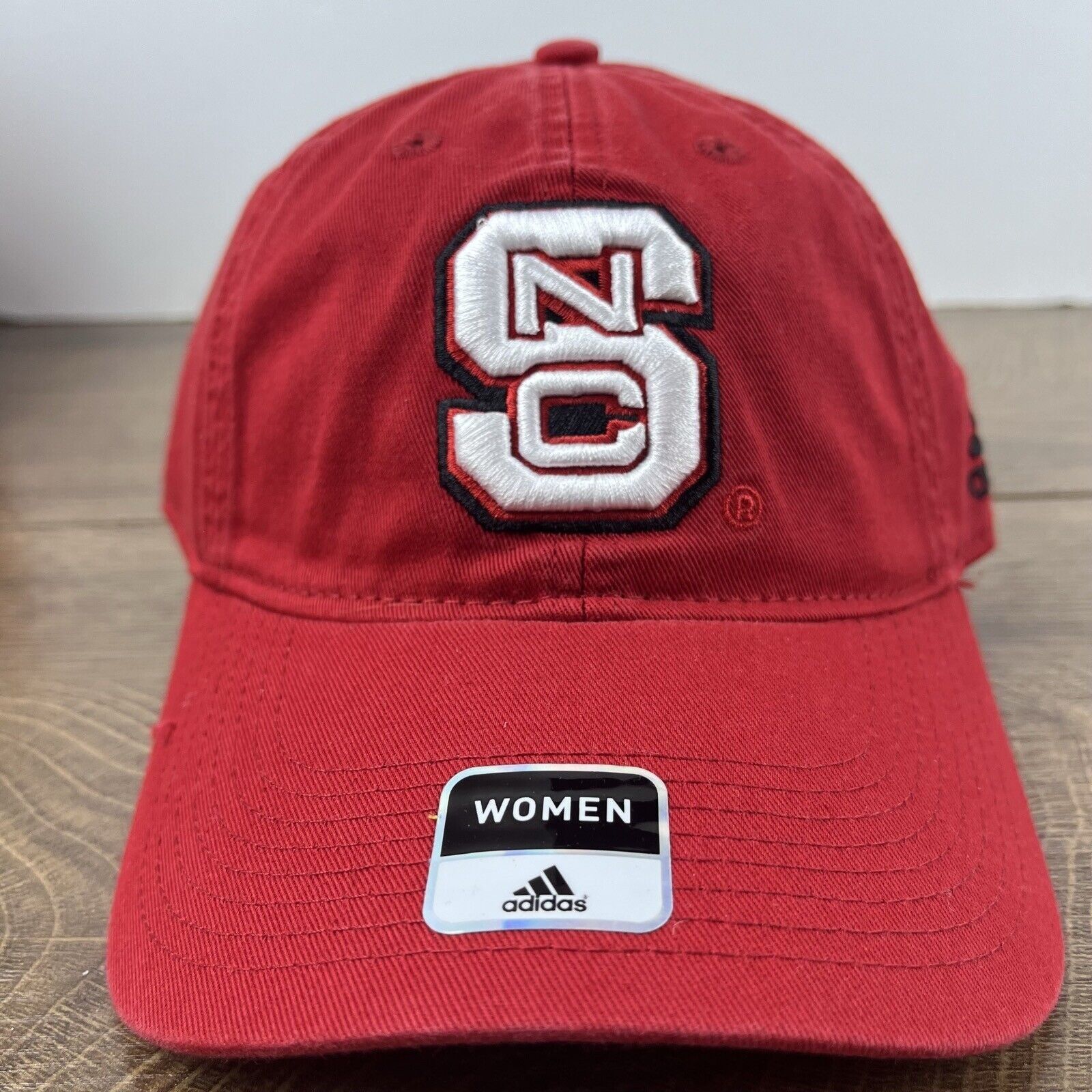 Adidas NC State Wolfpack Womens Hat Red Cap Adidas Adjustable Red A Size ONE SIZE - 2 Thumbnail