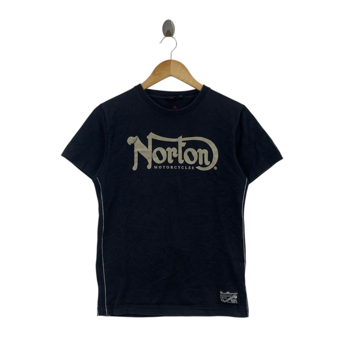 Norton NORTON MOTORCYCLE ENGLAND Rockers Speed Club Tee Shirt Top Size M / US 6-8 / IT 42-44 - 3 Thumbnail