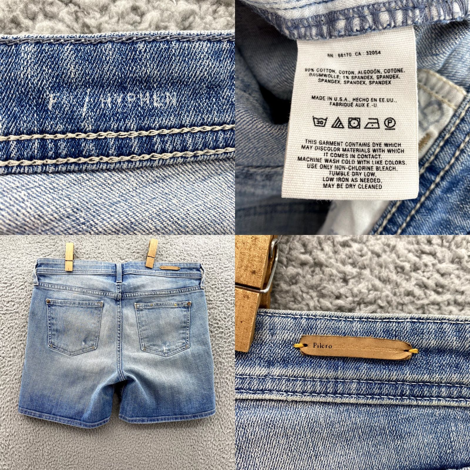 Anthropologie Anthropologie Pilcro Hyphen Jean Shorts Women's 32" Jorts Boho 90's Classic Y2k Size 28" / US 6 / IT 42 - 8 Thumbnail