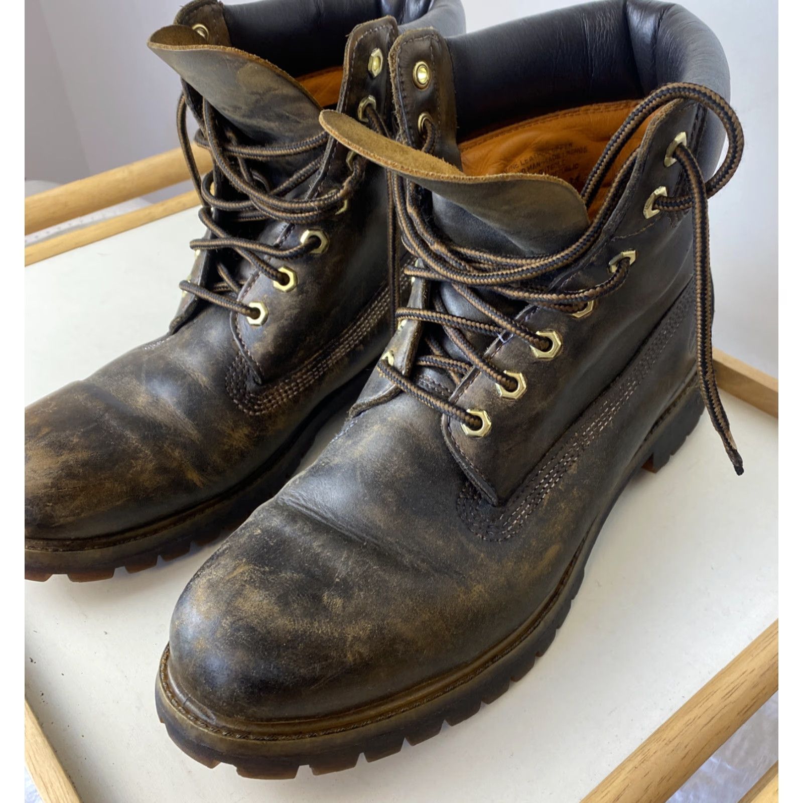 Timberland Timberland Boots Men Brown 400 Gram Primaloft Waterproof 6" Size 11.5 M /S1 TB019039 001 Size US 11.5 / EU 44-45 - 2 Thumbnail