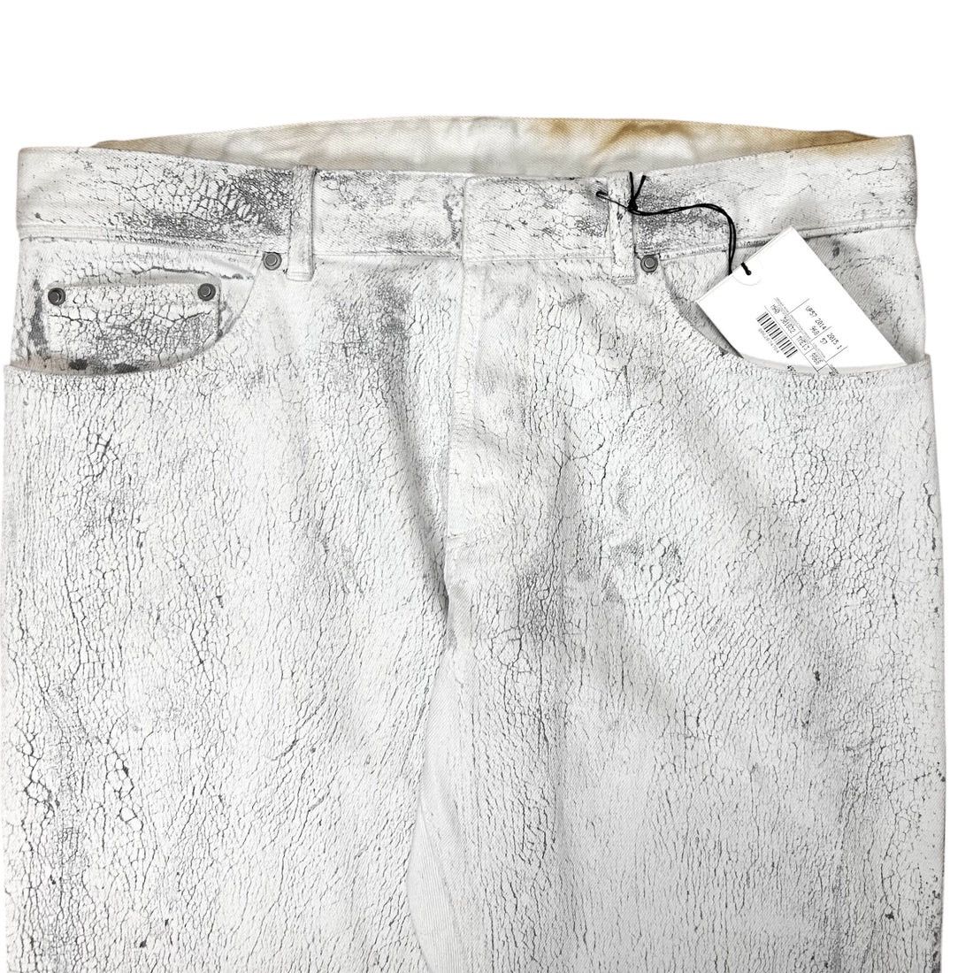 Balenciaga Balenciaga Cracked Optic Jeans - AW14 Size US 32 / EU 48 - 4 Thumbnail