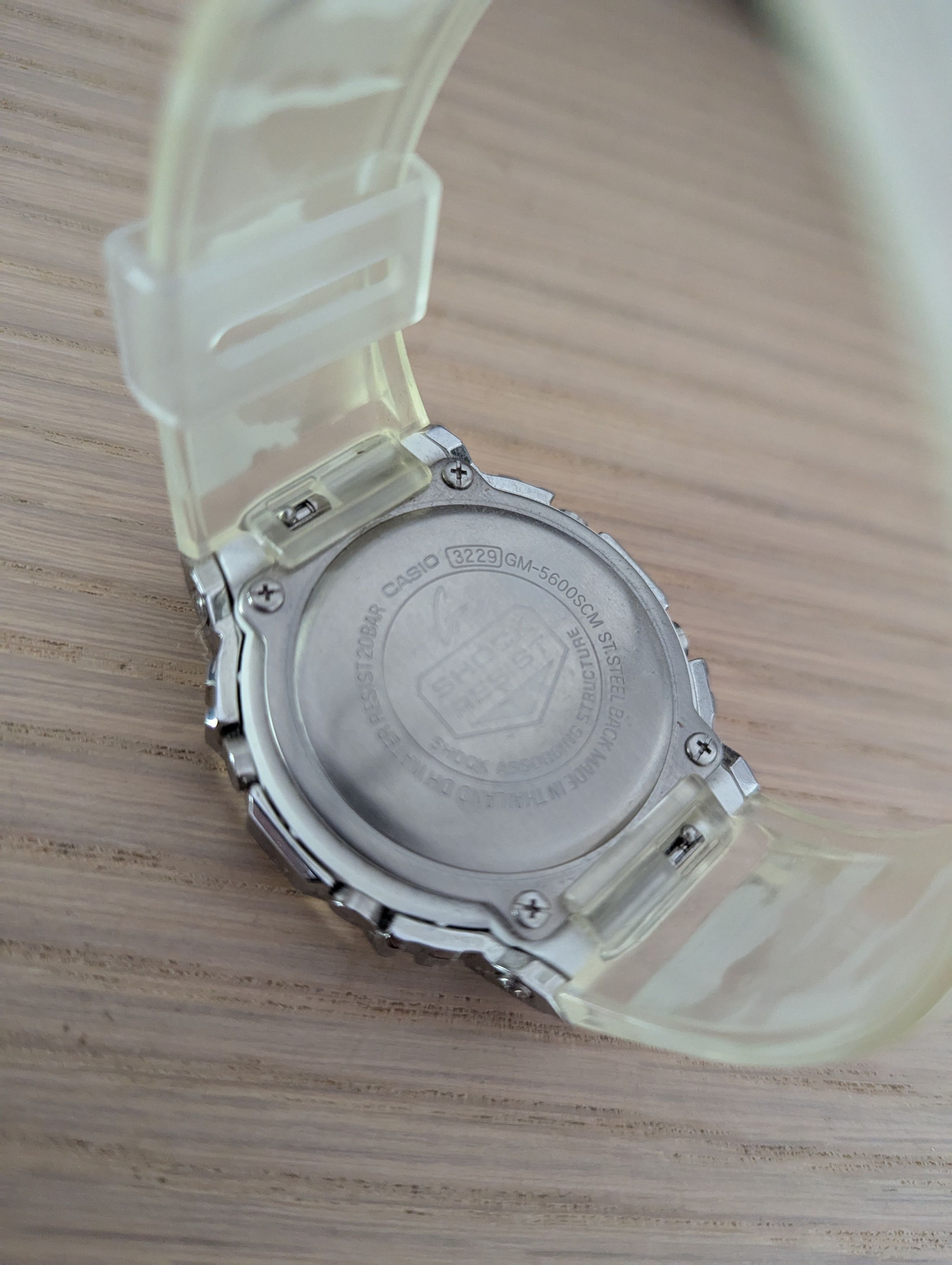 G Shock Casio G Shock Clear Camo Digital Watch Size ONE SIZE - 4 Thumbnail