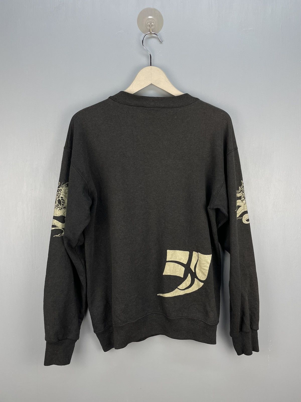 Vintage Vintage 90s Dragon 🐉 sweatshirt Size US M / EU 48-50 / 2 - 2 Thumbnail