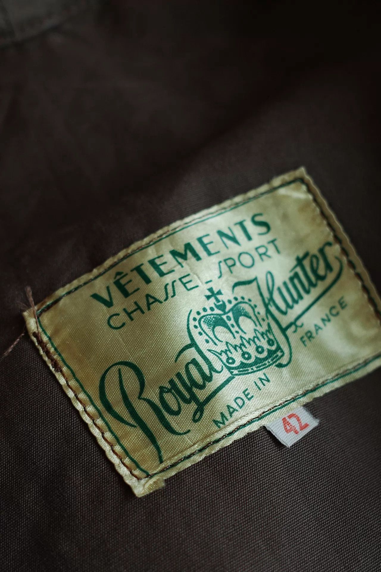 Vetements Vetements Vintage 60s French Hunting Jacket w/ Game Pocket Size US XS / EU 42 / 0 - 6 Thumbnail