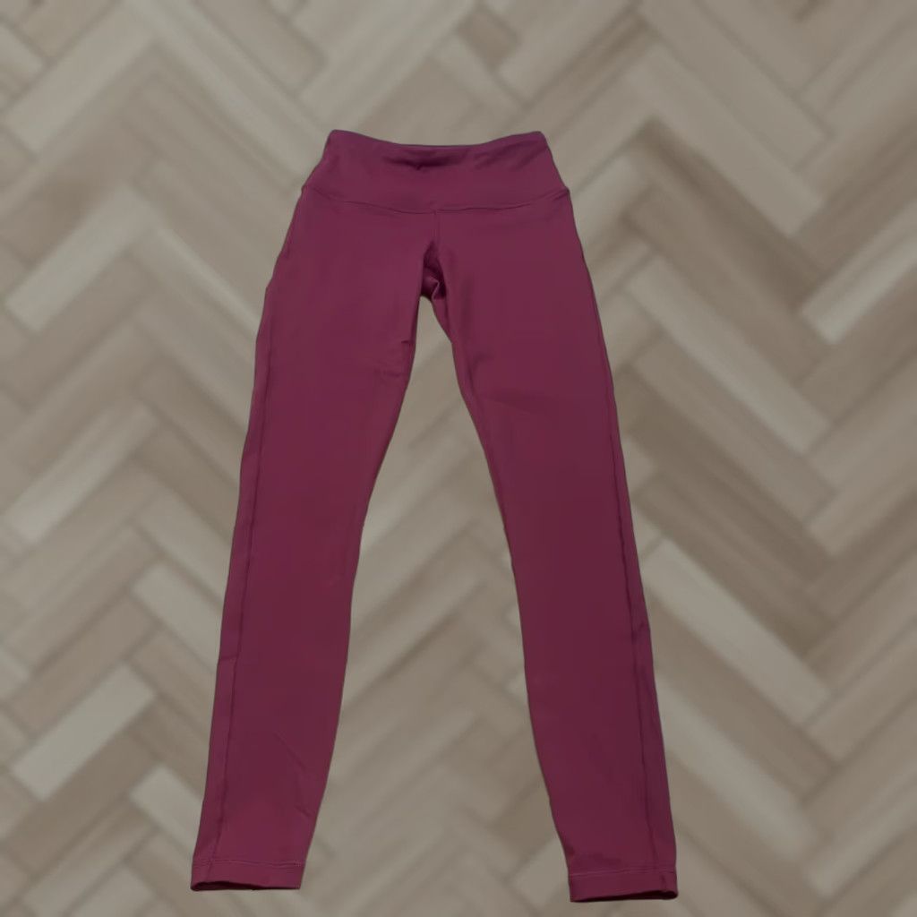 Prana prAna XS Leggings Women Leggings Ankle Activewear Red 4079 Size 26" / US 2 / IT 38 - 1 Thumbnail