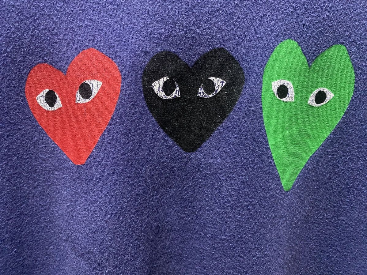 Comme des Garcons PLAY COMME des GARCONS PLAY Heart T-shirt Size US M / EU 48-50 / 2 - 6 Thumbnail