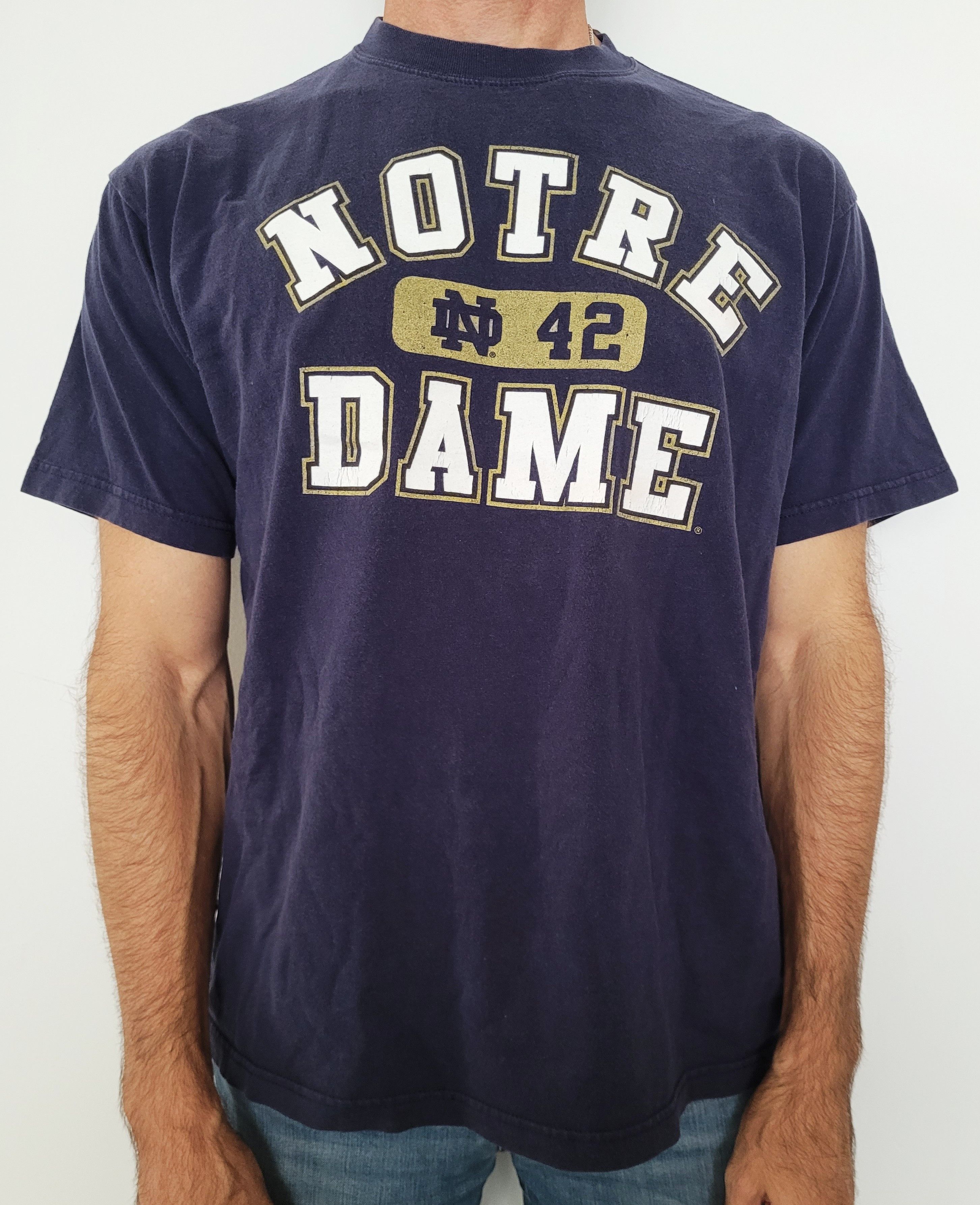 Other Notre Dame Fighting Irish Navy Blue T-Shirt Large Size US L / EU 52-54 / 3 - 1 Thumbnail