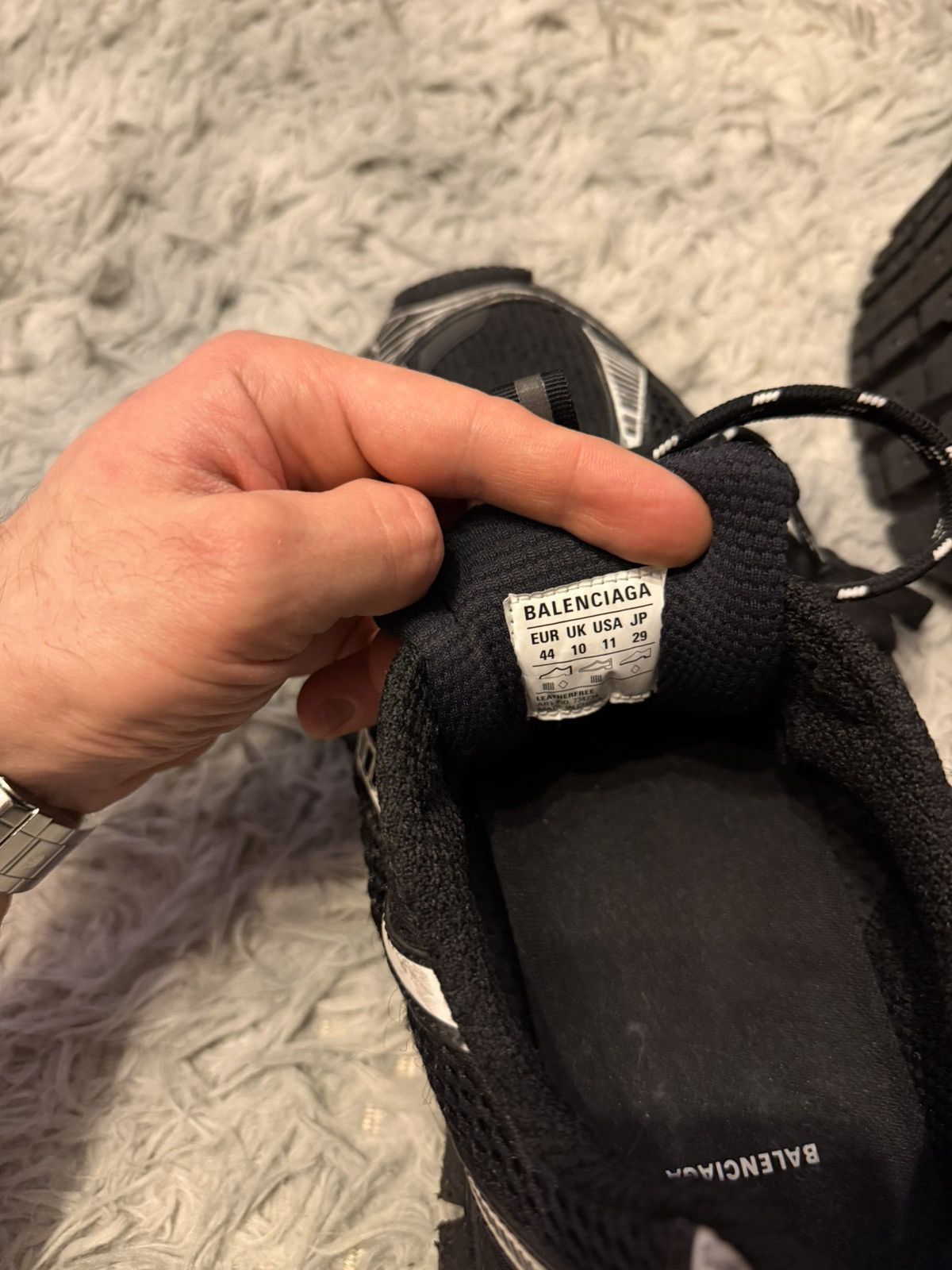 Balenciaga 3xl megalace sneakers Size US 11 / EU 44 - 4 Thumbnail